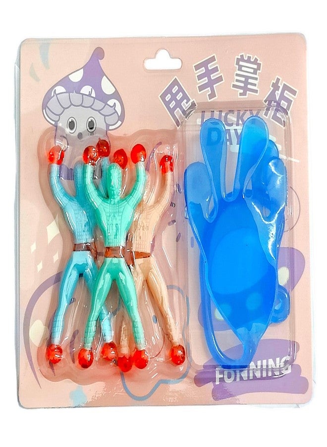 AMANVANI Wall Climber Toy, Rolling Man for Kids, Sticky Wall Climbing Toys, Toys for Kids, Rolling Men Wall Climbers, Birthday Return Gift for Kids (Pack of 24) - Image 2
